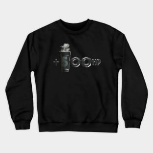 +500HP Black Crewneck Sweatshirt